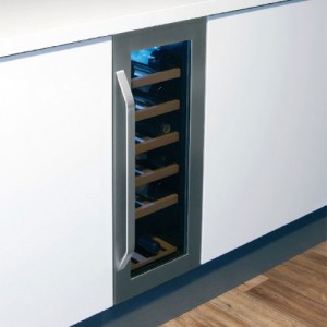 KitchenLine Vinkyl. 30 cm bred. 1 zon. 6 hyllor. (CAVA30Si - Rostfri) - Fri frakt
