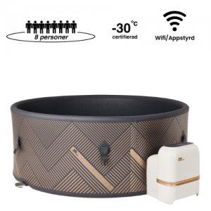 M-Spa Spa bad 8p - Mono Frame (F-MO082W) Fri hemleverans. - 2 års garanti