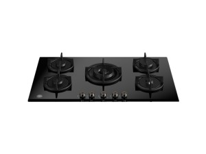 Bertazzoni Professional-serien. 90 cm gashäll på glas med central wok (P905CPROGNE) - 5 års garanti