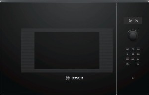 Bosch Serie 6, Inbyggnadsmikro, Svart (BFL524MB0) - 2 års garanti