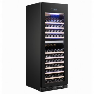 Temptech Elegance fristående vinkyl 153 flaskor (E1000DRB-24) - 5 års garanti