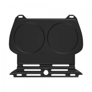 nomadiQ Pannkaksgrillplatta. Svart. (8720165898244) - Fri frakt