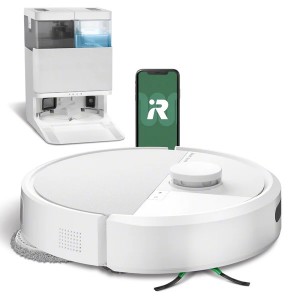 iRobot Roomba 405+ Combo-robot + AutoEmpty-. Robotdammsugare + tömningsstation. Vit (100000462) - 2 års garanti (1 år på batteri)