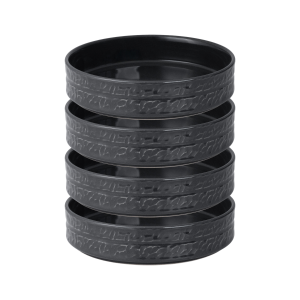 Vargen & Thor Servisen C - 4 x Skål (Antracite) - 2 års garanti