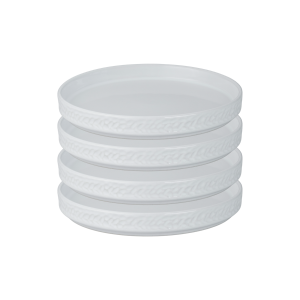 Vargen & Thor Servisen C - 4 x Assiett (Vit) - 2 års garanti