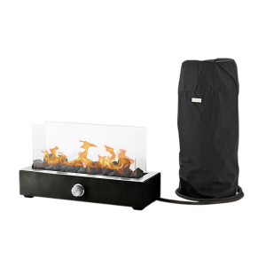 TOMMRE ELD - Gasolvärmare  Avlång Bord Gasol 7kW (Svart - 610003)