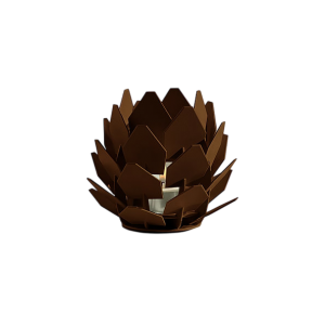 TOMMRE KOTTE Ljushållare RostBrun 12cm - Värmeljus (610502)