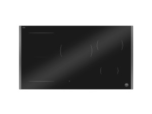 Bertazzoni PREMIUM - Induktionshäll, 90 cm, 5 zoner (1 Flex), invisible slider + Carbonio-ram (P905I1M30CP) - 5 års garanti