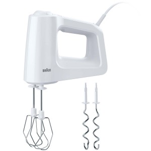 Braun Elvisp. 450W. inkl degkrokar. Vit.(HM3000WH) - Fri frakt