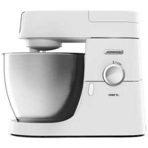 Kenwood Chef XL-köksassistent. 6,7L skål. 3 tillbehör + blender. Vit / rostfri. 1200W. (KVL4110W) - Fri frakt, omgående leverans