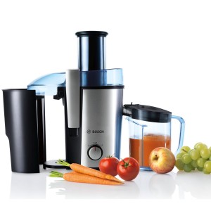 Bosch Råsaftcentrifug. 700W. 2 hastigheter. 1,25L. Rostfri. (MES3500) - Fri frakt. omgående leverans