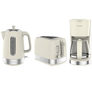 Terraillon Frukostpaket Sunrise. Vattenkokare 1.7L. Brödrost 2-skivor 1050W. Kaffebryggare 1,5L 1080W m. droppstopp. (A14966) - Fri frakt, omgående leverans