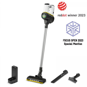 Kärcher Skaftdammsugare VC6. 350W. Tankkapacitet: 800 ml. HEPA 12-filter. Väggfäste m. laddningsenhet. (11986700) - Fri frakt, omgående leverans