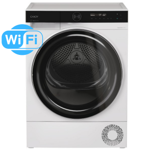 Candy Värmepumpstumlare. 10kg. 125L. Antal program: 11. Wi-Fi. Energiklass Tork: E. Vit. (ProDry 700 10Kg - BS H10N1B-S) - 2 års fabriksgaranti.
