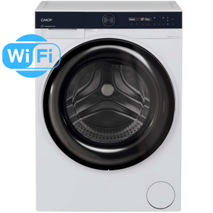 Candy Frontmatad tvättmaskin. 10kg. 78L. 1400rpm. Wi-Fi. Energiklass A. Vit. 16 program. DxBxH 595x681x850. (ProWash 700 10Kg - BS 410B10-S) - 2 års fabriksgaranti. Fri frakt