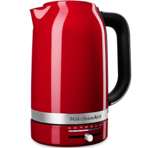 KitchenAid Vattenkokare 1,7L med Temp Kontroll. Röd. (5KEK1701EER) - Fri frakt