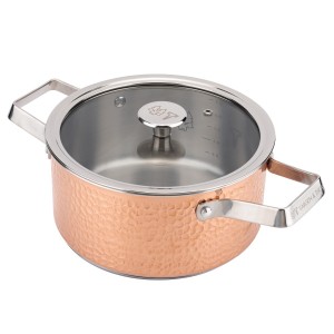 Vargen & Thor NOELLE – 2,8L Gryta. Äkta koppar. (MJÖLNER-serien) Fri frakt. - 2 års garanti