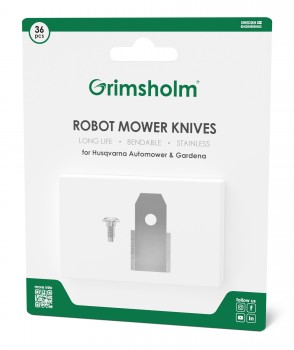 Grimsholm Green Knivar till Husqvarna Automower, Gardena m.fl, 36-pack (105)