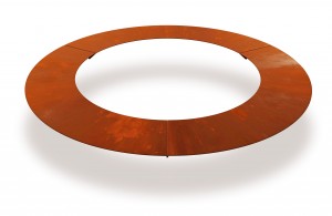 Grimsholm Green Robot Mower Ring 30/60cm, corten (6507)