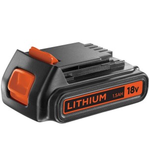BLACK & DECKER 18V 1,5Ah Li-ion batteri. Passar till alla Black & Decker 18V elverktyg. (BL1518-XJ) - Fri frakt