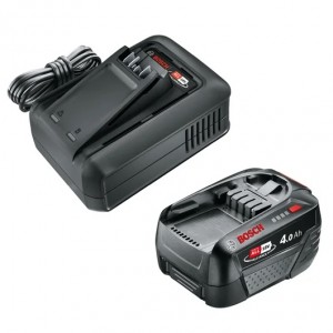 Gardena startkit med batteri + laddare. (P4A QC AL18V-44 + 1x4.0Ah) Art. 14915-20 - Fri frakt