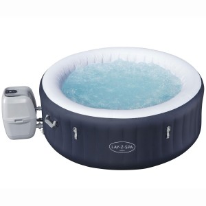 Bestway Lay-Z-Spa. Miami EnergySense AirJet 4. 1.80m x 66cm. Mörkblå. 4 personer. (106001CXXX25) - Fri hemleverans