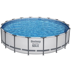 Bestway pool. Steel Pro Max. ClickConnect. 5,49 x 1,22m. 16,015L. (56462) - Fri frakt