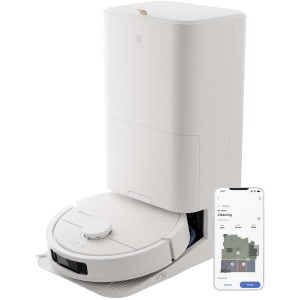 Electrolux All-in-1 robotdammsugare + tömningsstation + mopp. Vit. (ER81UW3SW) - Fri frakt