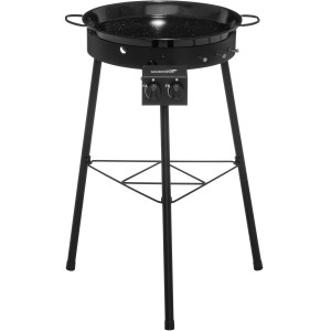 Mustang Stekhäll Premium L. 2 brännare. Grillyta: 40 cm. Svart. (643595) - Fri frakt