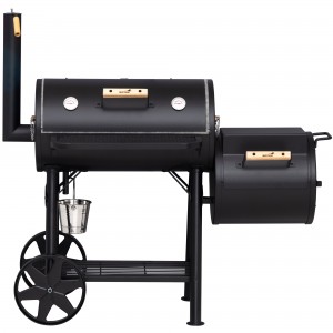 Mustang offset-smoker Georgia L. Grillyta: 72 × 37 cm. (324306) - Fri hemleverans