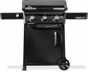 Napoleon gasolgrill Freestyle Plancha. 3 huvudbrännare. Grillyta: 60 x 44 cm. Svart. (15564NA) - Fri hemleverans